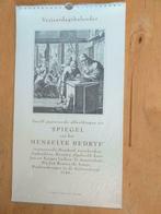 VERJAARDAGSKALENDER - Spiegel van het Menselijk Bedrijf, Ophalen of Verzenden