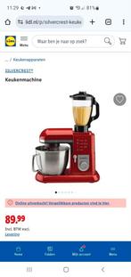 Keukenmachine silvercrest, Witgoed en Apparatuur, Keukenmixers, Ophalen, Zo goed als nieuw