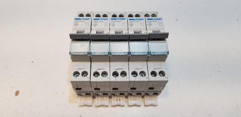 Hager Groepenkast Automaat MJN506 C6 (5x), Hobby en Vrije tijd, Elektronica-componenten, Gebruikt, Ophalen of Verzenden