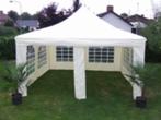 Partytent ( 4 x 4 mtr ) en statafel huren !!!, Ophalen, Gebruikt, Opvouwbaar, Partytent