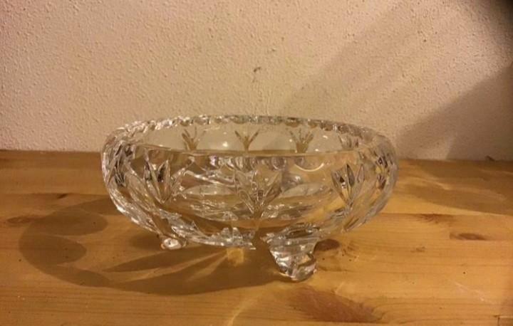 Bonboniere, kristal, Antiek en Kunst, Curiosa en Brocante, Ophalen