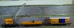 48570  Marklin  KRAANWAGEN SET " TUNNEL CONSTRUCTION ", Hobby en Vrije tijd, Modeltreinen | H0, Wisselstroom, Wagon, Ophalen of Verzenden