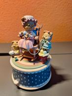 Enesco Muziekdoos Grootmoeder met Kleinkinderen 1994, Ophalen of Verzenden