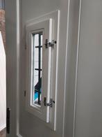 Nieuw Voordeur met raampje bezorgen factuur mogelijk, 80 tot 100 cm, 215 cm of meer, Ophalen of Verzenden, Glas