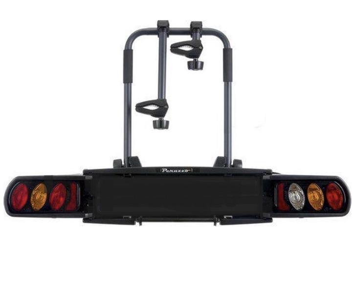 Peruzzo fietsendrager voor 2 (elektr.) fietsen, Auto diversen, Fietsendragers, Nieuw, Trekhaakdrager, 2 fietsen, Brede banden