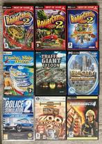 Zeldzame verzameling van Tycoon & Simulator PC games, Spelcomputers en Games, Gebruikt, Verzenden, 1 speler, Vanaf 3 jaar