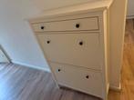 HEMNES Schoenenkast 2 vakken, wit, Huis en Inrichting, Kasten | Schoenenkasten, Ophalen, Zo goed als nieuw