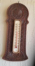 Vintage barometer hout, Ophalen of Verzenden, Barometer