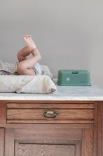 ♡ Verkocht ♡ Vintage commode met marmeren blad, Ophalen, 50 tot 70 cm, 100 cm of meer