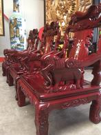 Chinees meubel Chinese Rosewood 6dlg bankstel met parelmoer., Ophalen
