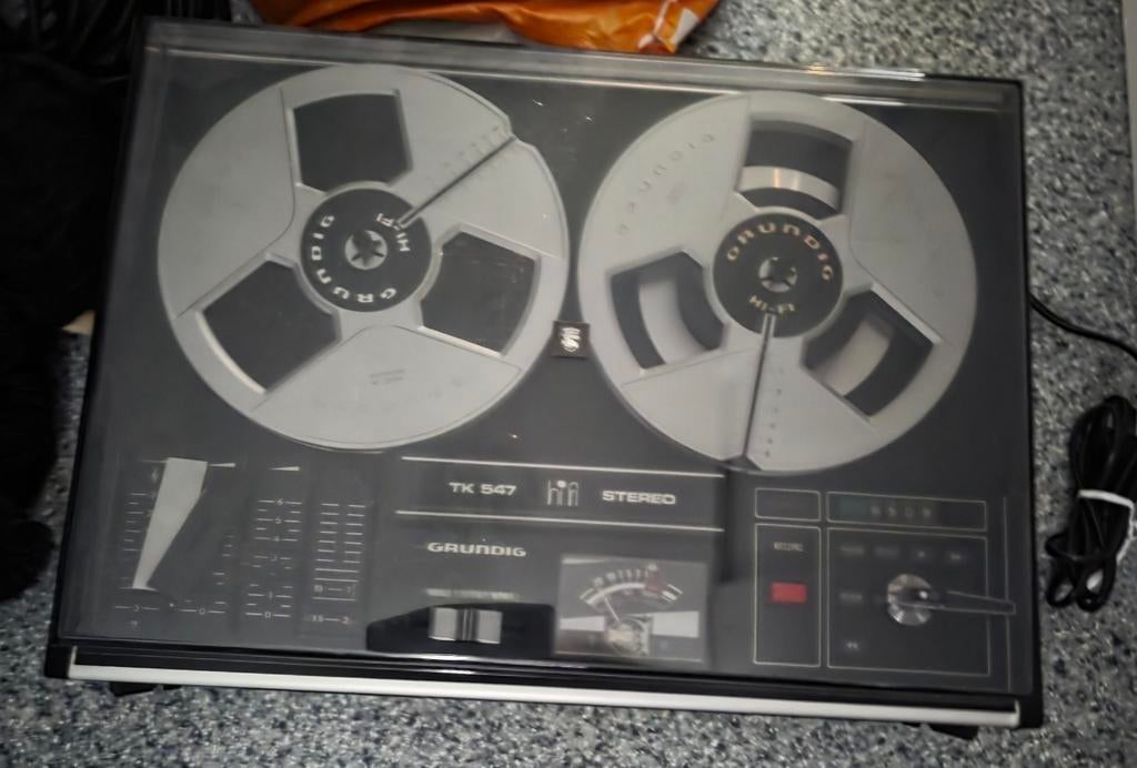 Grundig bandrecorder goed werkend e.70,-, Ophalen, Bandrecorder
