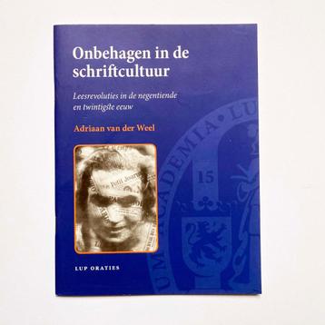 Adriaan van der Weel: Onbehagen in de schriftcultuur beschikbaar voor biedingen