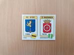 Panini Voetbal 84 #335 FC VVV en FC Wageningen embleem., Verzamelen, Ophalen of Verzenden, Zo goed als nieuw, Overige binnenlandse clubs