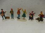 lemax sing, dance, be merry kerstdorp poppetjes figurines, Ophalen of Verzenden, Zo goed als nieuw