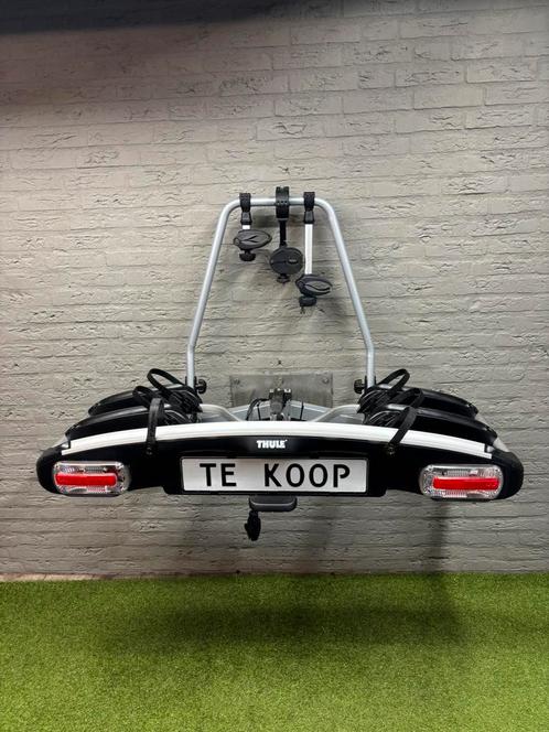 THULE 928 3(elek)fietsen51kg/kantelbr/klik&go/zeer stabiel, Auto diversen, Fietsendragers, Gebruikt, Trekhaakdrager, 3 fietsen of meer