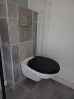 Plieger WC pot / toiletpot met zwarte wc-bril, Doe-het-zelf en Verbouw, Sanitair, Ophalen, Gebruikt, Toilet