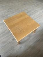 Eiken Salontafel Vierkant, Gebruikt, Minder dan 50 cm, Eikenhout, Vierkant