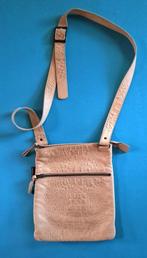 FRED DE LA BRETONIERE  Nieuwe Zandbeige Leren SchouderTas, Overige merken, Minder dan 30 cm, Verzenden, Nieuw