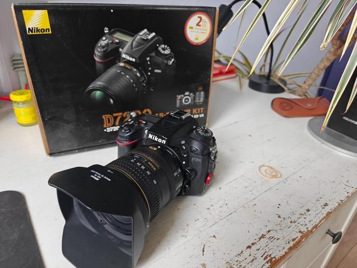 Nikon D7200 body met extras in goede staat, Audio, Tv en Foto, Fotocamera's Digitaal, Gebruikt, Spiegelreflex, Nikon, Geen optische zoom