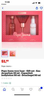 Pepe Jeans Giftset - Parfum, Bodylotion & Douchegel, Sieraden, Tassen en Uiterlijk, Uiterlijk | Parfum, Ophalen of Verzenden, Nieuw