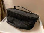 HEMA beautycase met organiser zwart 17x25x15 (nieuw), Ophalen of Verzenden, Nieuw, Zwart, Softcase