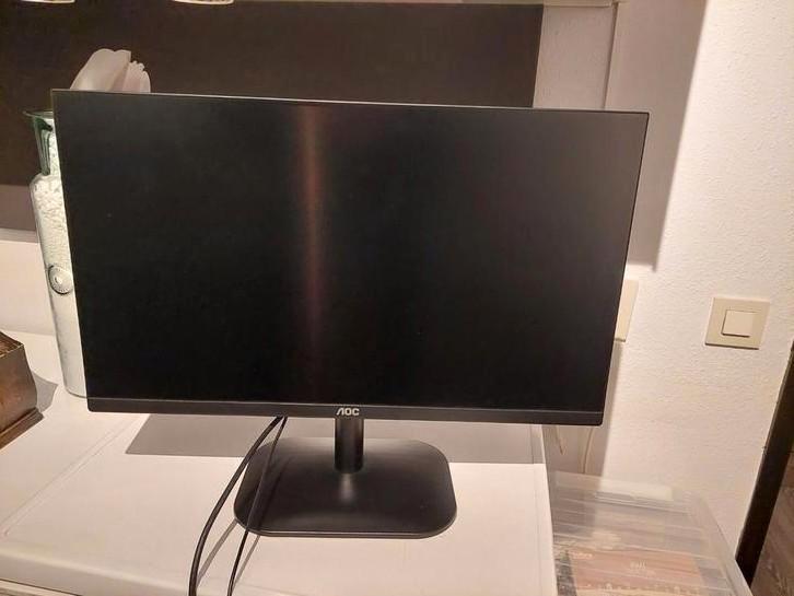 Monitor AOC, Computers en Software, Monitoren, Zo goed als nieuw, 60 Hz of minder, HDMI, In hoogte verstelbaar, Draaibaar, Kantelbaar