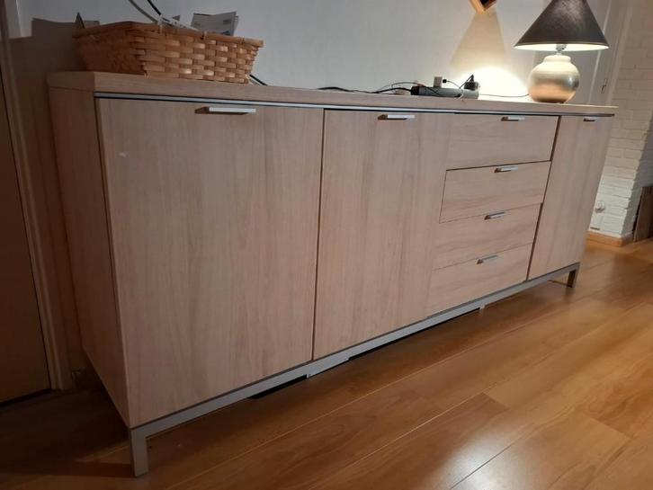 Dressoir, Huis en Inrichting, Kasten | Dressoirs, Gebruikt, 200 cm of meer, 25 tot 50 cm, Met lade(s), Met deur(en), Met plank(en)