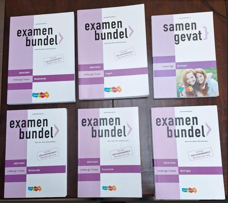 Examenbundels MAVO/VMBO KGT 2024/2025, Boeken, Schoolboeken, Gelezen, Overige vakken, VMBO, Ophalen of Verzenden