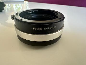 Nikon g naar m43 lens adapter beschikbaar voor biedingen