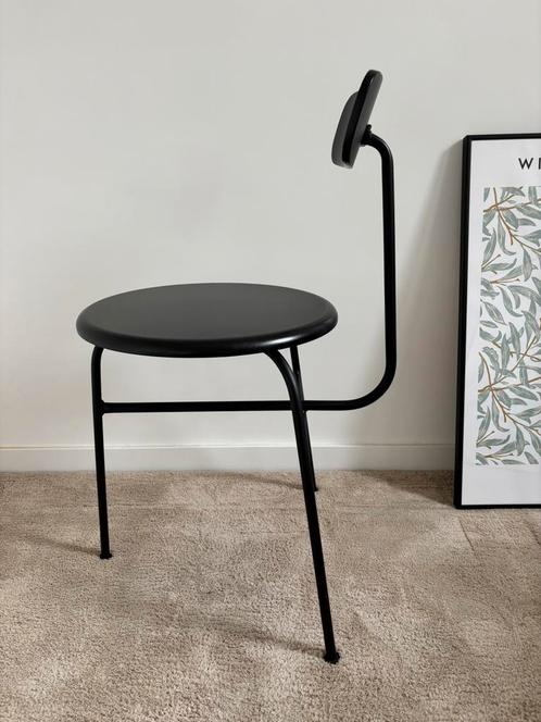 Audo Copenhagen afteroom stoel | eetkamerstoel, Huis en Inrichting, Stoelen, Zo goed als nieuw, Eén, Hout, Zwart, Ophalen
