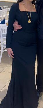 Zwarte galajurk abiye avondjurk 36 S, Kleding | Dames, Galajurk, Zwart, Ophalen of Verzenden, Zo goed als nieuw