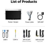 Toyota Corolla Verso 2004-2009 android 14 apple carplay DAB+, Ophalen of Verzenden, Nieuw