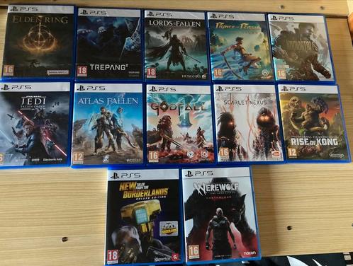 12 Ps5 Games Aantal nog nieuw in seal ook losse verkoop, Spelcomputers en Games, Games | Sony PlayStation 5, Zo goed als nieuw
