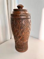 Shoowa Kuba bewaarpot Collectie Antropoloog Congo 1940, Antiek en Kunst, Ophalen of Verzenden