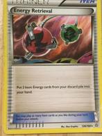 Pokemon kaart Energy Retrieval, Ophalen of Verzenden, Gebruikt, Losse kaart, Foil