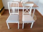 2 eettafelstoelen, Ophalen, Overige materialen, Overige kleuren, Zo goed als nieuw