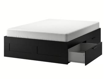 IKEA Brimnes Bed Frame + HOVAG Mattress 140x200 