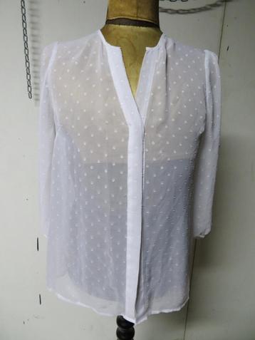 Dames blouse wit H&M mt. 42 Z.G.A.N. beschikbaar voor biedingen