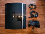 Playstation 3 phat, incl controller en kabels, Spelcomputers en Games, Spelcomputers | Sony PlayStation 3, Ophalen, Phat, 80 GB