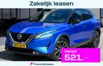 Nissan Qashqai 1.3 MHEV Xtronic TEKNA PLUS |PANO|360|LEDER, Auto's, Nissan, Blauw, Leder, Bedrijf, Hybride Elektrisch/Benzine