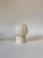 Vintage thabur plafondlamp creme glas, Antiek en Kunst, Antiek | Lampen, Ophalen of Verzenden