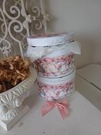 Leuke handgemaakte brocante kerst kado dozen, Antiek en Kunst, Curiosa en Brocante, Ophalen of Verzenden