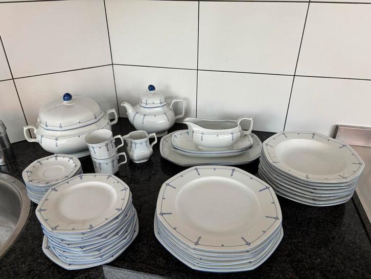 Vintage Weiden Bavaria Servies -, Huis en Inrichting, Keuken | Servies, Gebruikt, Compleet servies, Overige stijlen, Porselein
