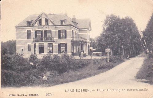 05842 - Laag Soeren - Hotel Horsting en Berkenlaantje, Verzamelen, Ansichtkaarten | Nederland, Ongelopen, Gelderland, Voor 1920