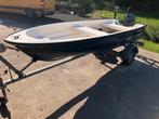 Verano 410 4pk yamaha kortstaart viertakt en trailer, Watersport en Boten, Gebruikt, Tot 10 pk, Ophalen of Verzenden, 3 tot 6 meter