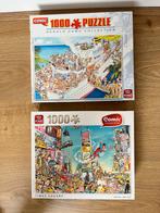 2 Comic Puzzels 1000 Stukjes, Ophalen of Verzenden, Zo goed als nieuw