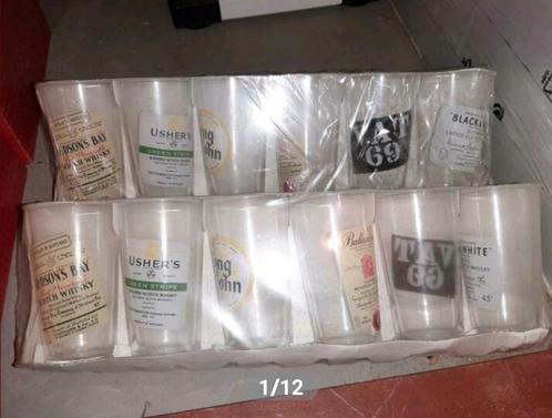 Vintage Luminarc unieke scotch whisky glazen NIEUW, Huis en Inrichting, Keuken | Servies, Nieuw, Glas of Glazen, Overige stijlen