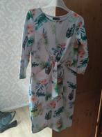 Leuke jurk met bloemen en vogels, Overige kleuren, Ophalen of Verzenden, Zo goed als nieuw, Knielengte