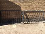 Tuinpoortje, tuinpoort degelijk smeedwerk van 2.65L en 85H, Ophalen, Gebruikt, Hout, Draaipoort