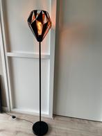 Eglo Carlton 1 vloerlamp zwart koper 152,5 cm, Huis en Inrichting, Lampen | Vloerlampen, Ophalen, Gebruikt, 150 tot 200 cm